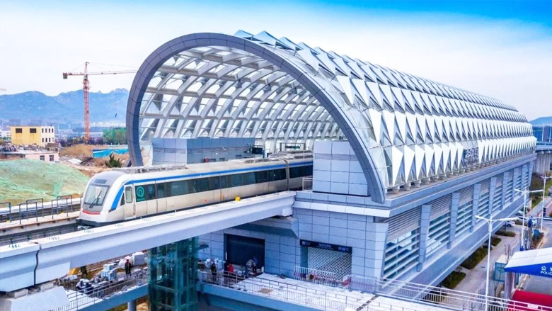 青島地鐵防水堵漏材料施工案例！